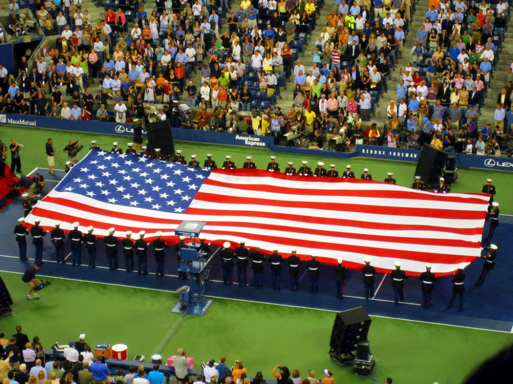 Long Life Digital Printing Screen Printing customized country national flag