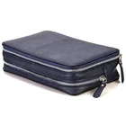 Branded Supplier Personalized Leather Elegant Clear men's Clutch Bag