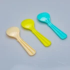 Mini Reusable PP Plastic Spice Coffee Jelly Food Spoons For condiments powder
