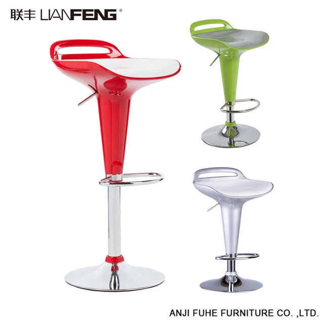 Modern adjustable metal bar stool chair high bar chair modern with footrest