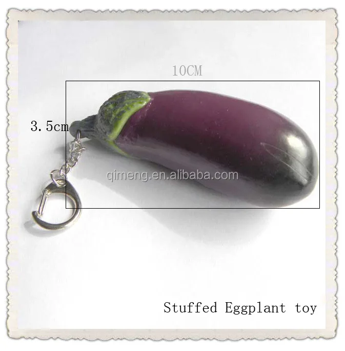 eggplant stuffed toy