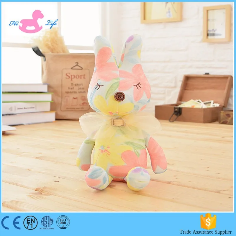 2017 OEM easter fabric soft bunny toy