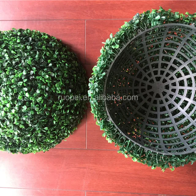 ball moss,lameloball high quality artificial topiary ball/plastic moss ball for