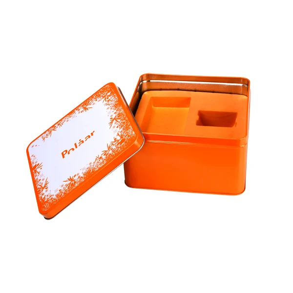 christmas gift tin box and metal tin can with customized design