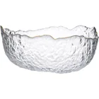Decorative Clear Crystal Cheap Glass Candy Bowl Mixing Bowl Salad Bowl
