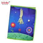 lelebe wholesale manufacturer 2019 infant comforter plush tropical soft animal fish baby troller wind chimes kids toys