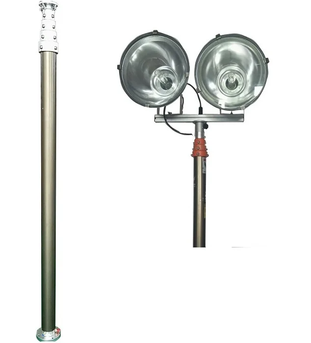 4.5m stainless steel mobile communication tower