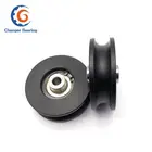 plastic gym pulley with bearing OD 60MM/80MM nylon gym pulley OD 3.5 or 4.5 inch for gym machine