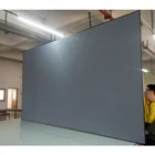 New Style Fixed Frame Projection Screen Fashion indoor Screen with black crystaldiamond for Home Cinema