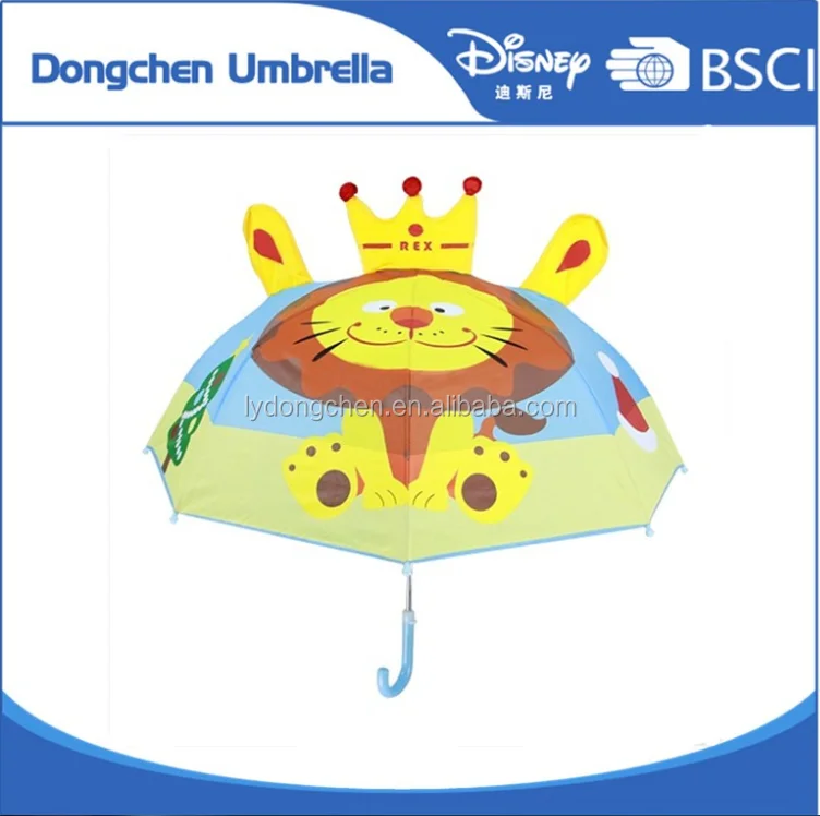 3d printing cartoon animal children umbrella/kids