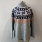 2019 Factory ODM&OEM Sweater Designs Women Pullover Knit Long Sleeve Round Neck Europe Style Custom Sweater