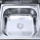 Australia wash basin and stainless steel laundry sink for cabinet