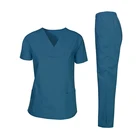 good quality hospital housekeeping fashionable nurse scrub uniform