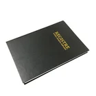 Office Supplier Custom Logo Notebook Stationery Fabric Material Linen Cover Cheap Register Note Book