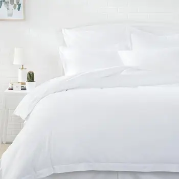 100 Cotton 200tc Hotel Palin White Single Duvet Cover View Duvet