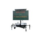 Outdoor roadside traffic led display signs board sign message video screen