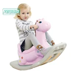 Cheap plastic rocking horse animal toy kids ride on toys horse riding toys