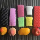 FDA Approved Food Grade Packaging Foam Net Fruit Cover For Fresh Mango Export