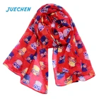 Custom High Quality Large Animal Shape Shawl 180*90cm Souvenir Scarf For Beautiful Lady