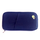 Fashion Design Polyester Travel Organizer Passport Document Holder Wallet