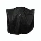Customized kids barber cape salon with logo