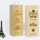 Wine Box Wine Wooden Slide Box Pan Super Deal Wine Bottle Box Packaging Boxes With Customized Logo Wooden Box Sliding Lid