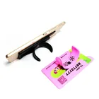 Kick stand Touch U card holding universal silicone mobile phone holder