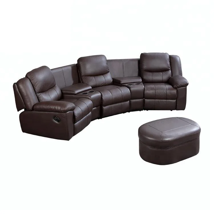 Luxury Lazy Boy Lounge Leather Modern Recliner Leather Electricity
