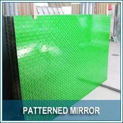patterned mirror