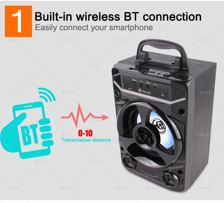 New 2019 trending product pro wireless bluetooths speaker portable speaker with fm - ANKUX.COM