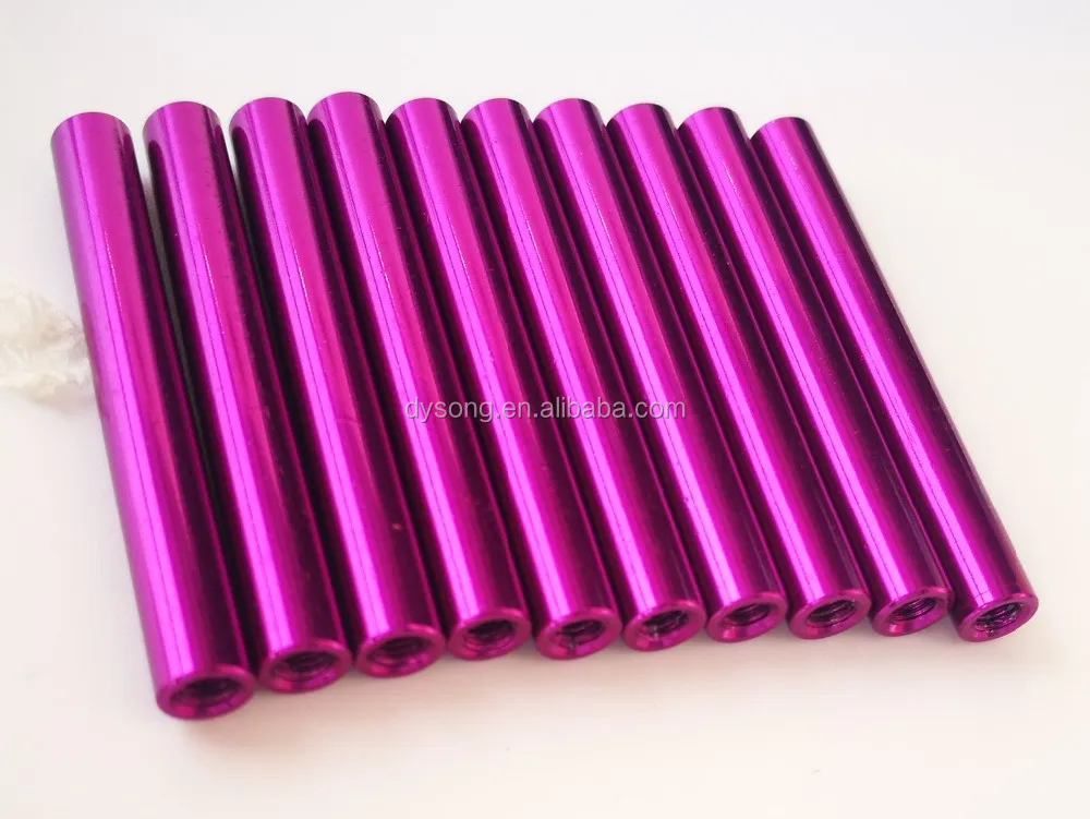 factory manufacturer anodized m3 5mm 10mm 15mm 20mm aluminum