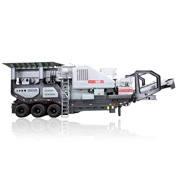 2018 HOT SALE small mobile stone crushing and screening plant