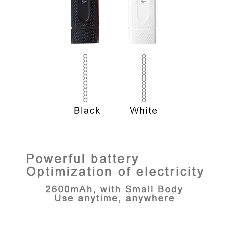 corporate gift flashlight power bank with touch light 2600mah - ANKUX.COM