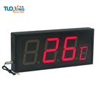 4 inch 2 digits digital wireless body monitor water temperature thermometer