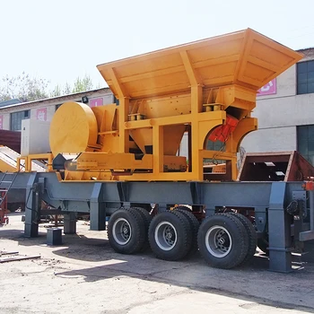 Mobile Jaw Crusher Machinery/Mine Quarry Crusher/Mobile jaw Crusher Plant