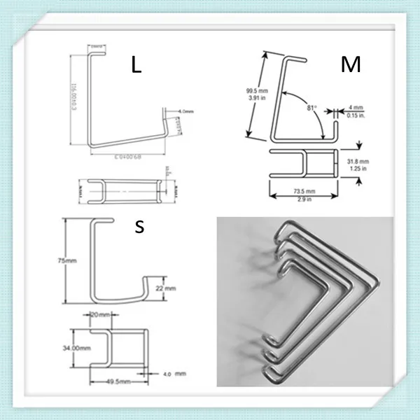 Spring Clamp ECO Friendly Clip Locks In Wooden Crates For Sealing Spring Clamp ECO Friendly Clip Locks In Wooden Crates For Sealing