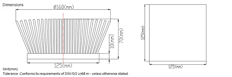 180mm heatsink