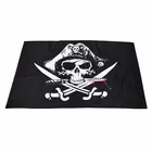 new design outdoor customized printed jolly roger flag for boat