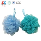 Single style sponge ball bulk loofah luffa sponge mesh soap holder