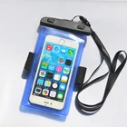 Mobile phone waterproof bag rainproof universal swimming dust seal diving set with arm band
