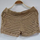 Fashion 100% Cotton Hot Shorts Young Lady Knitted Shorts for Summer