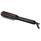 New arrival professional infrared fast hair straightener brush,brush hair straightener
