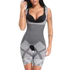 6374 Wholesale Women Seamless Bamboo Body Shaper Slimming Bodysuit Full Body Shapewear