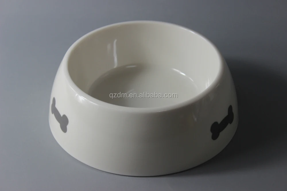 White Dog Bowl ,Melamine Bowl For Animal