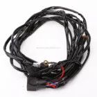 Automotive Wiring Harness auto wire harness with DT Connector AWG 14 Copper Cable 12V 3M