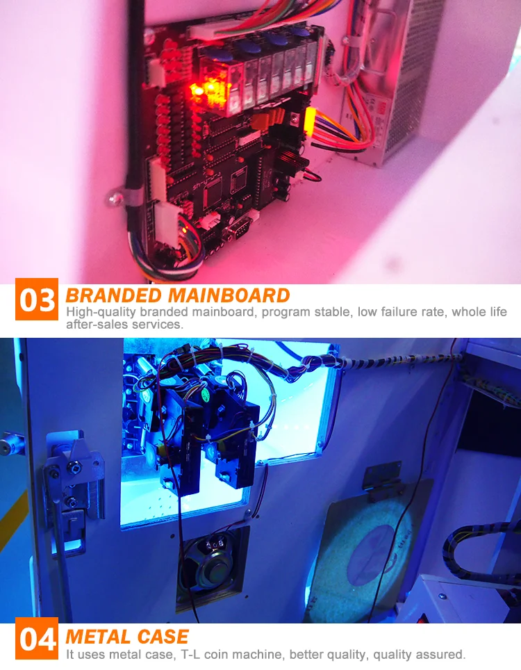 Threeplus Skill Toy Claw Crane Machine Game Machine for Sale