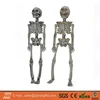 40cm/15" Small Cheap Scary Sepia Style Plastic Hanging Skeleton For Halloween Decorations&Party Props