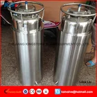 ASME certificate100lb stainless steel solvent tanks ss304 with jacket closed loop system