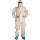 UNISEX Safety Protective Clothing Food Industry Painting Type 5 6 Disposable Microporous Coverall workwear uniform