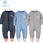 High quality baby clothes 100% organic baby romper printed cartoon baby wear